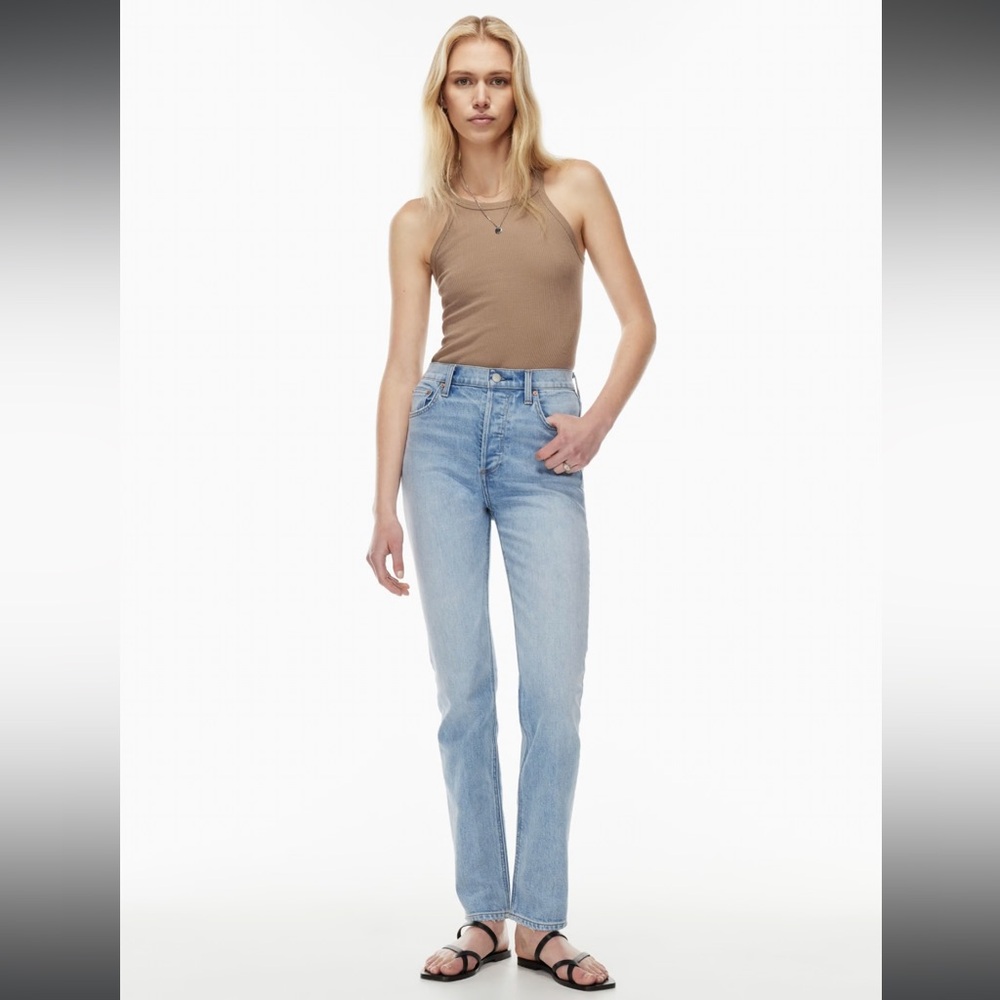 DENIM FORUM | Aritzia Yoko Hi Rise Slim | 27W/30L